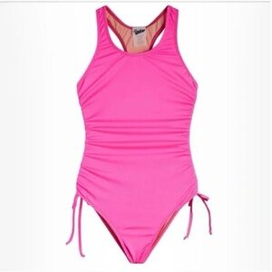 Vintage Y2K Random Hearts one piece swimsuit